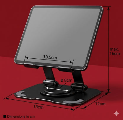 Soporte Ergonómico Premium 360° para Laptop y Tableta – Portátil y Ultra Resistente