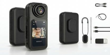 Camara Portatil magnetica de Colgante "Manos Libres, Sin Complicaciones"
