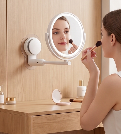 Espejo de Baño Articulado – Sin Perforaciones
