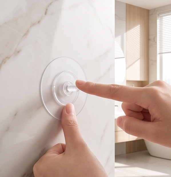 Espejo de Baño Articulado – Sin Perforaciones